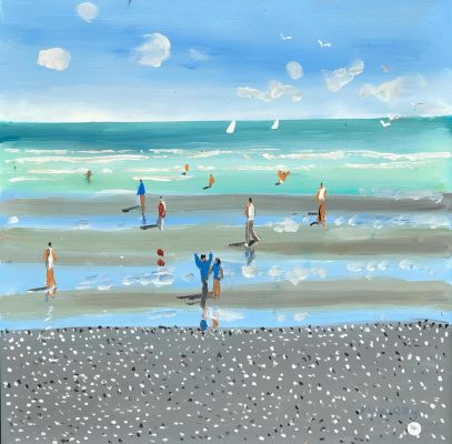 Dominique Nourry / Artiste peintre | Expo Été 2023 Veules-les-Roses | l'Art pour l'Eau - lesjourneesbleues.org